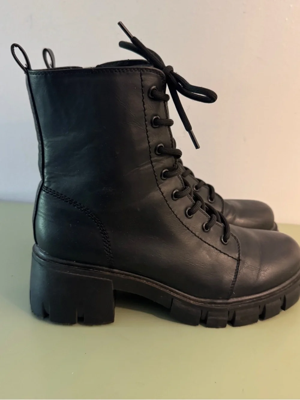 MIA Lace Up Combat Boots - Picture 5 of 8